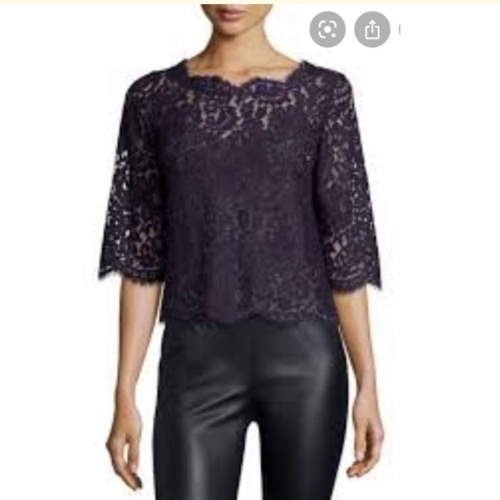 Joie Lace Crop Top
